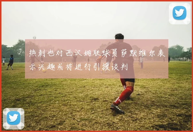 热刺也对西汉姆联球员萨默维尔表示兴趣或将进行引援谈判